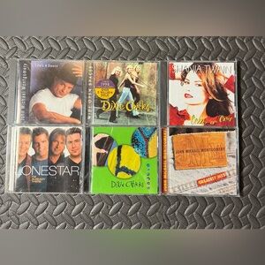 Country Music CD Collection 7 CD’s Original Artist Recordings